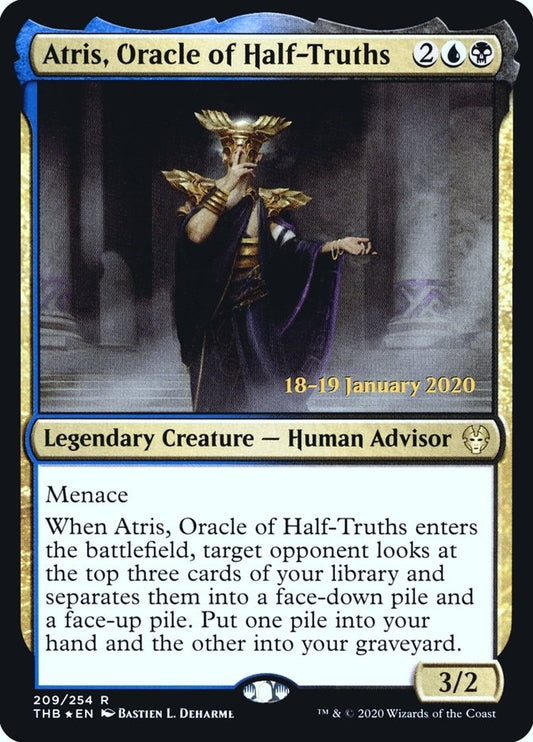 Image for Atris, Oracle of Half-Truths (209) (Prerelease Cards) - Magic: The Gathering