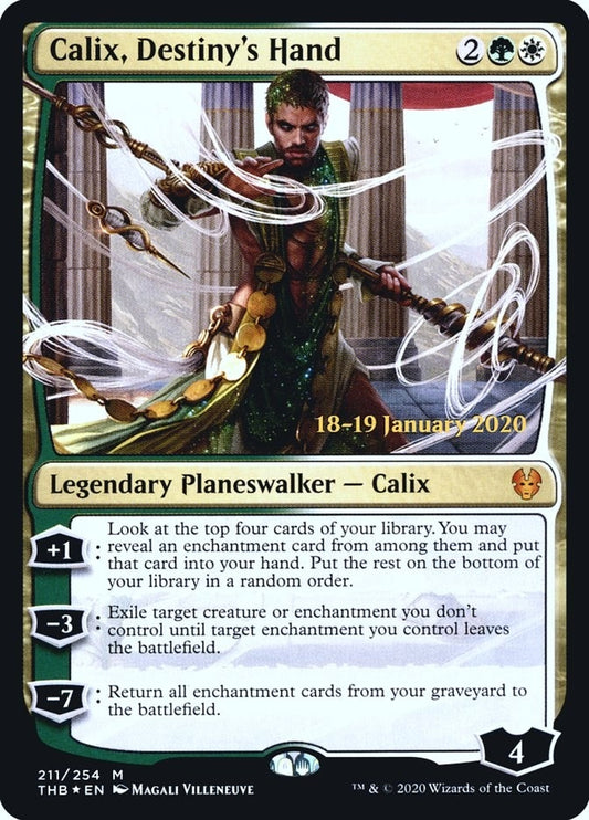 Image for Calix, Destiny's Hand (211) (Prerelease Cards) - Magic: The Gathering