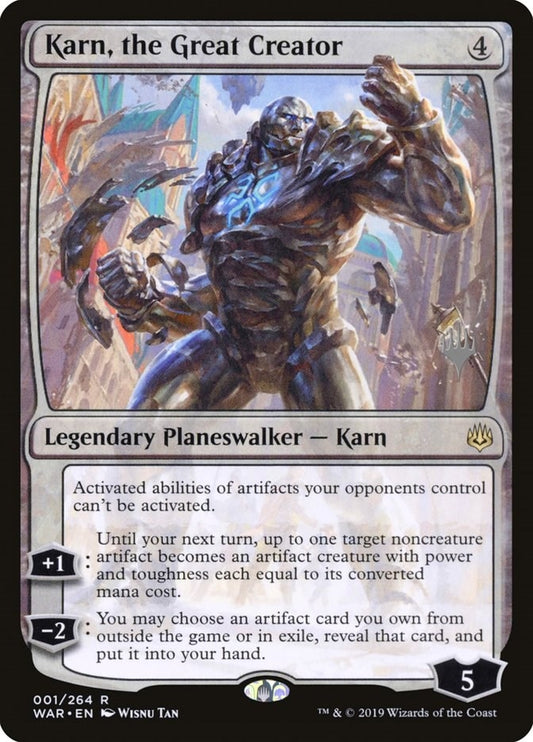 Image for Karn, the Great Creator (1) (Promo Pack: Theros Beyond Death) - Magic: The Gathering