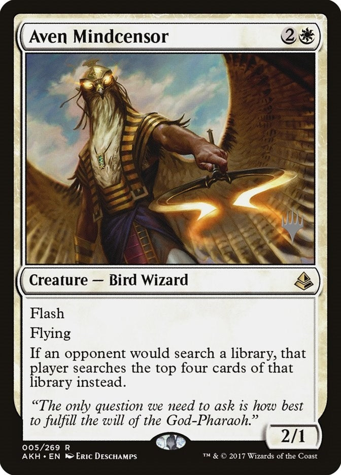 Image for Aven Mindcensor (5) (Promo Pack: Theros Beyond Death) - Magic: The Gathering