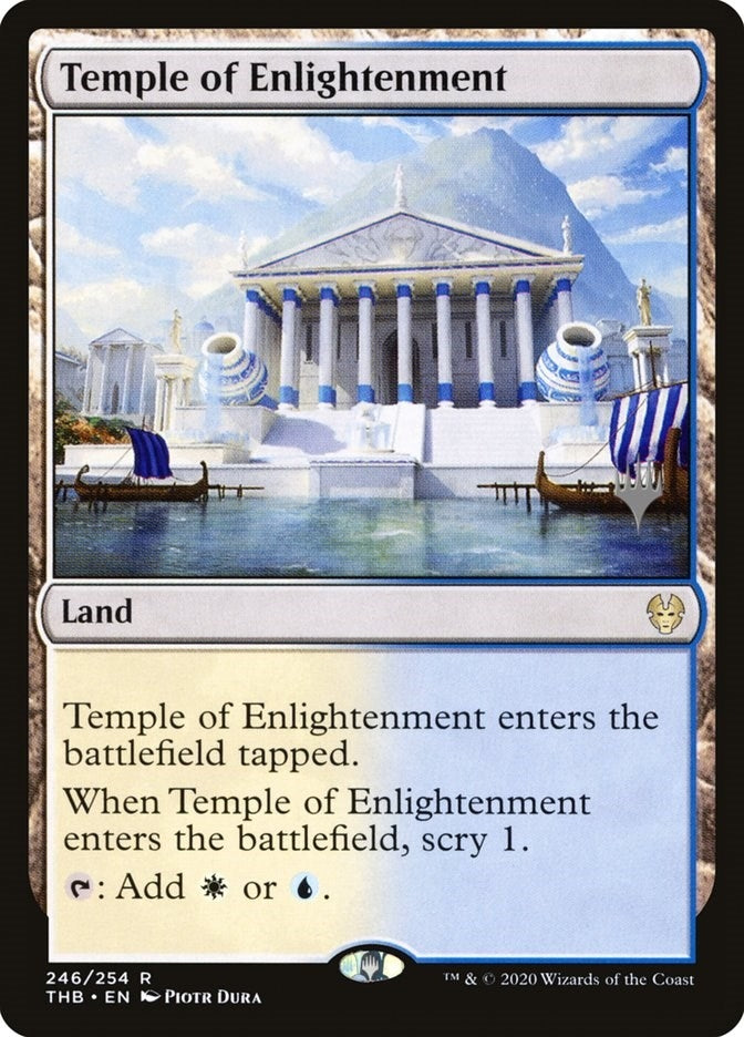 Image for Temple of Enlightenment (246) (Promo Pack: Theros Beyond Death) - Magic: The Gathering