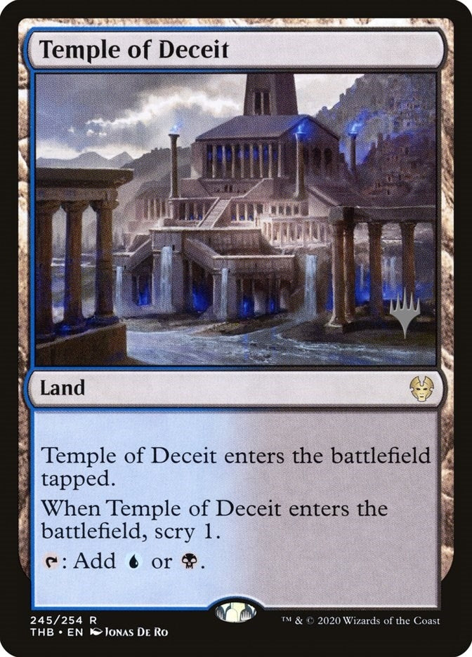 Image for Temple of Deceit (245) (Promo Pack: Theros Beyond Death) - Magic: The Gathering
