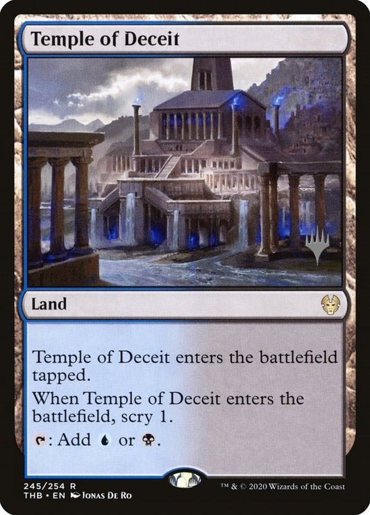Image for Temple of Deceit (245) (Promo Pack: Theros Beyond Death) - Magic: The Gathering