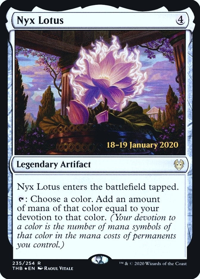 Image for Nyx Lotus (235) (Prerelease Cards) - Magic: The Gathering