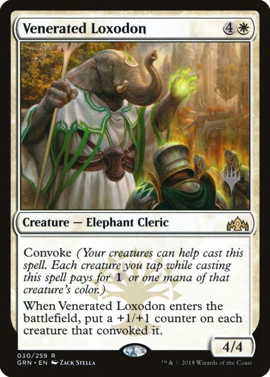 Image for Venerated Loxodon (30) (Promo Pack: Theros Beyond Death) - Magic: The Gathering