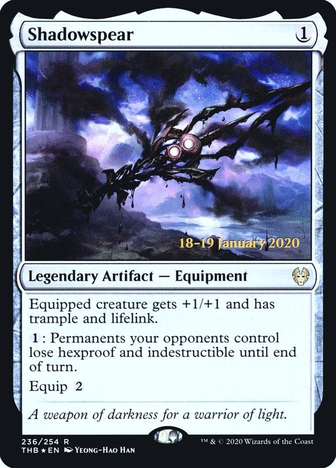 Image for Shadowspear (236) (Prerelease Cards) - Magic: The Gathering