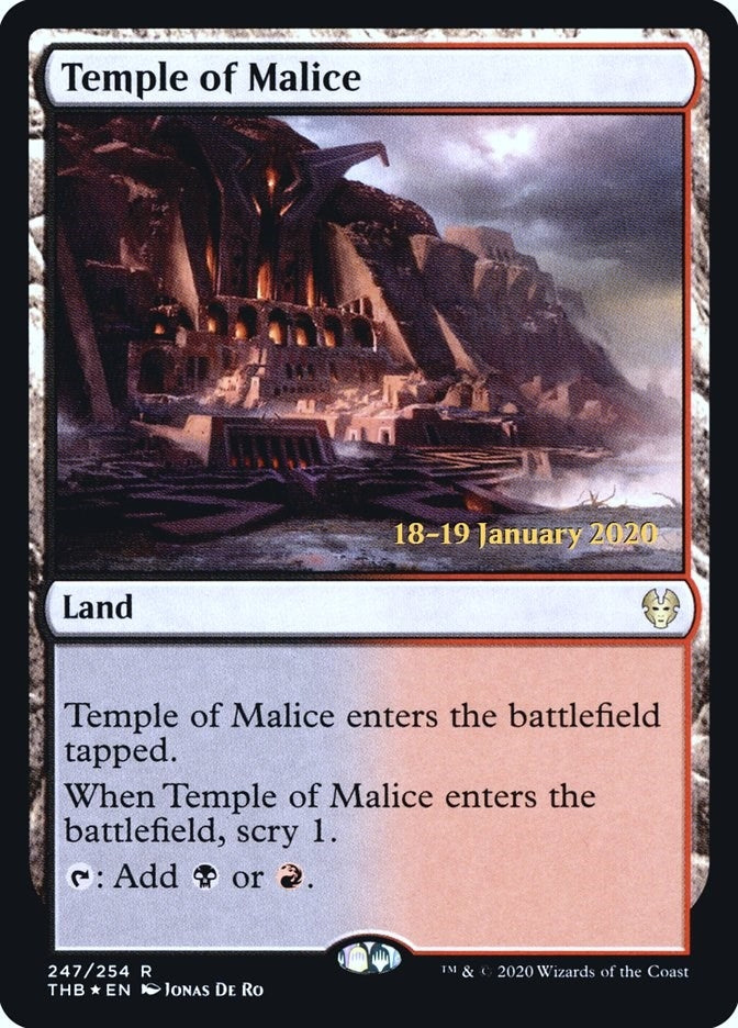 Image for Temple of Malice (247) (Prerelease Cards) - Magic: The Gathering