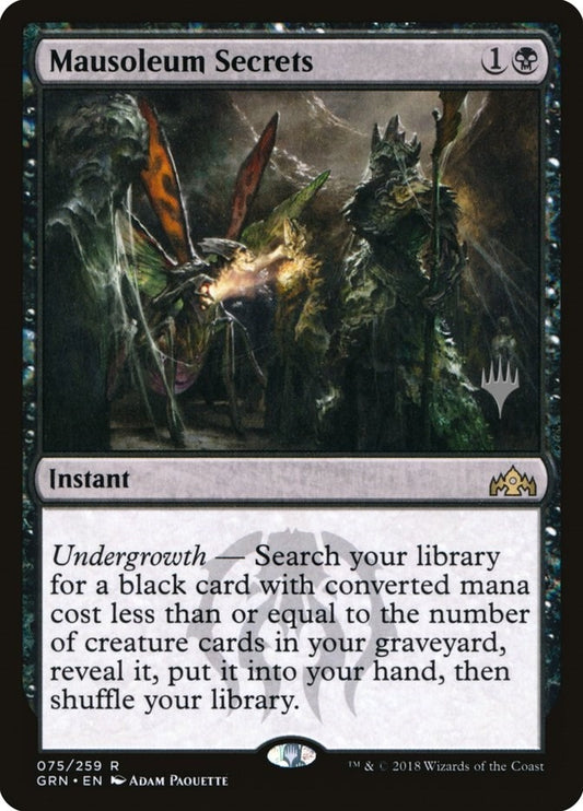 Image for Mausoleum Secrets (75) (Promo Pack: Theros Beyond Death) - Magic: The Gathering