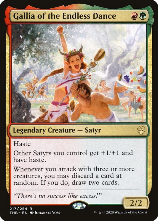 Image for Gallia of the Endless Dance (217) (Promo Pack: Theros Beyond Death) - Magic: The Gathering