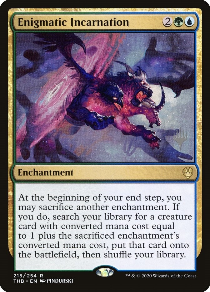 Image for Enigmatic Incarnation (215) (Promo Pack: Theros Beyond Death) - Magic: The Gathering