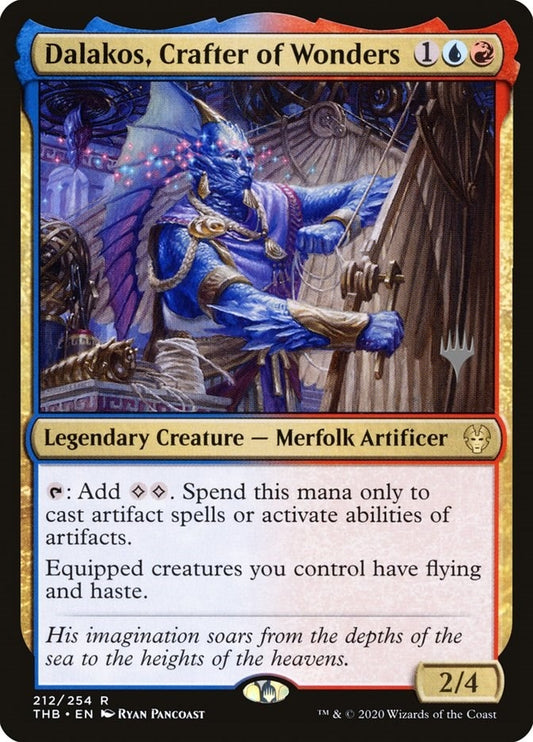 Image for Dalakos, Crafter of Wonders (212) (Promo Pack: Theros Beyond Death) - Magic: The Gathering