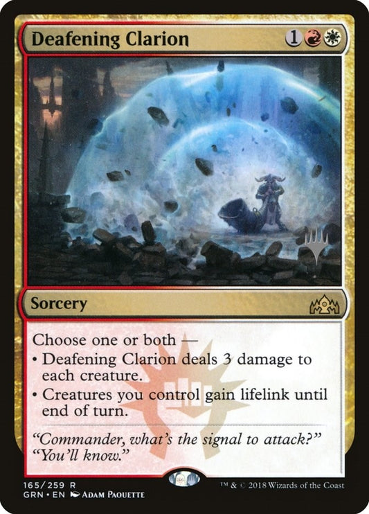 Image for Deafening Clarion (165) (Promo Pack: Theros Beyond Death) - Magic: The Gathering