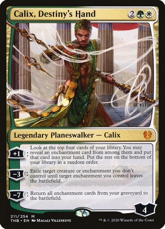 Image for Calix, Destiny's Hand (211) (Promo Pack: Theros Beyond Death) - Magic: The Gathering