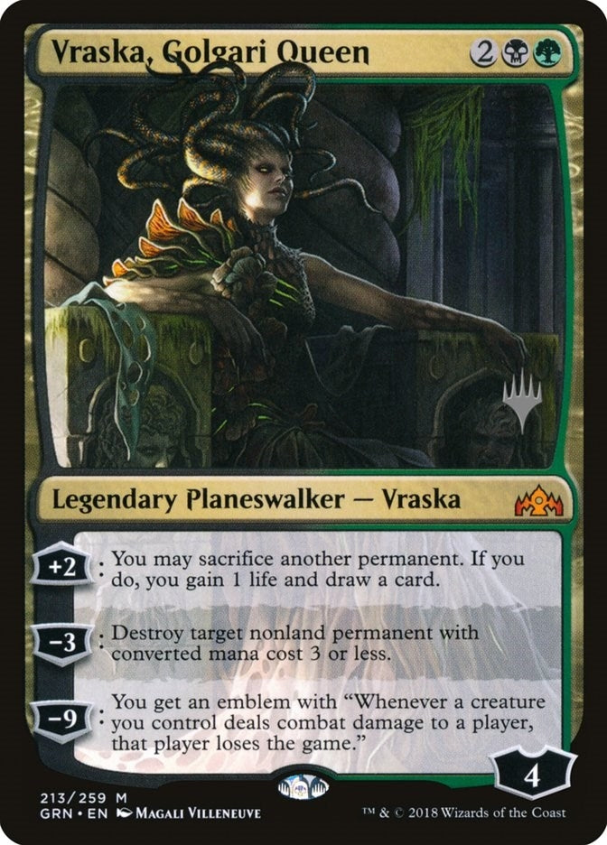 Image for Vraska, Golgari Queen (213) (Promo Pack: Theros Beyond Death) - Magic: The Gathering