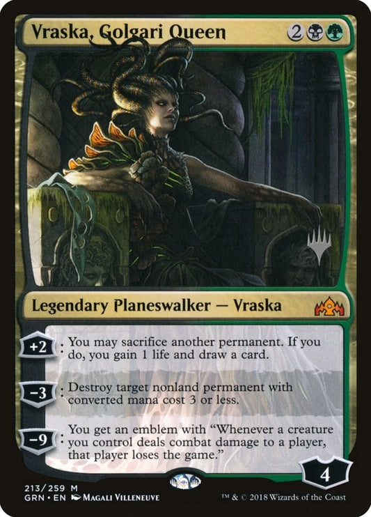 Image for Vraska, Golgari Queen (213) (Promo Pack: Theros Beyond Death) - Magic: The Gathering