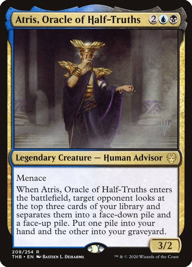 Image for Atris, Oracle of Half-Truths (209) (Promo Pack: Theros Beyond Death) - Magic: The Gathering