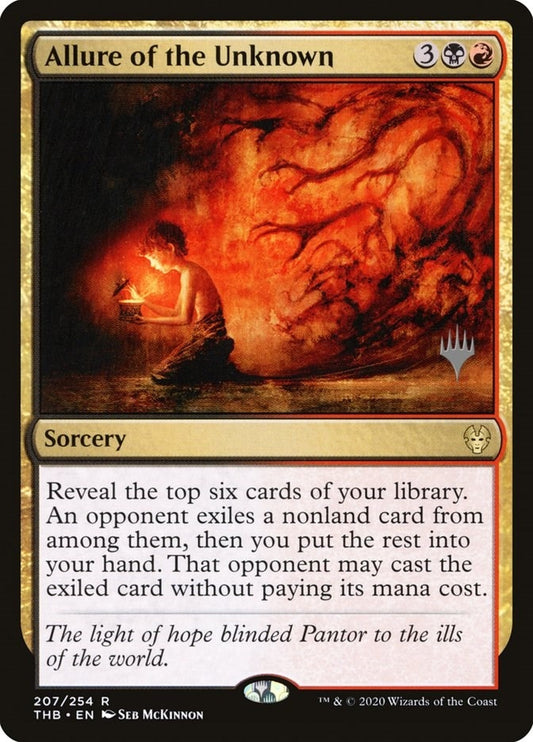 Image for Allure of the Unknown (207) (Promo Pack: Theros Beyond Death) - Magic: The Gathering