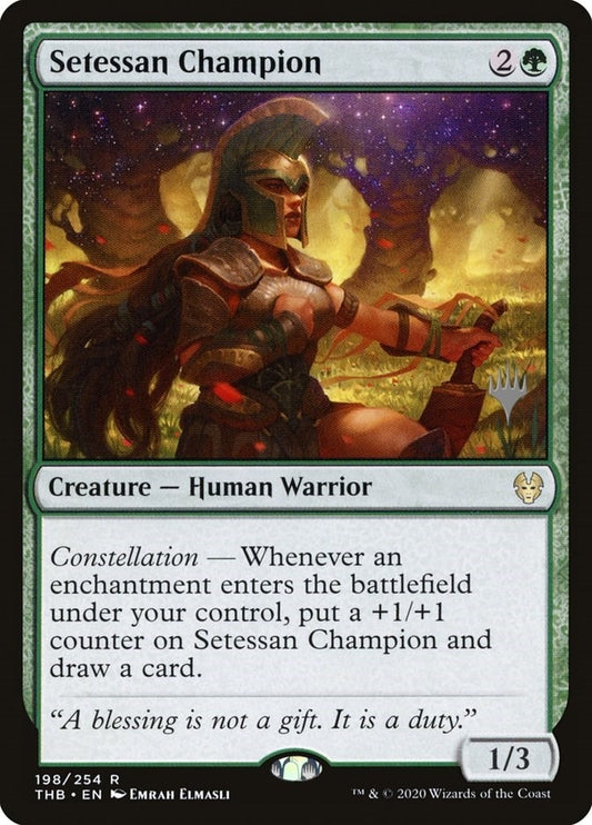Image for Setessan Champion (198) (Promo Pack: Theros Beyond Death) - Magic: The Gathering
