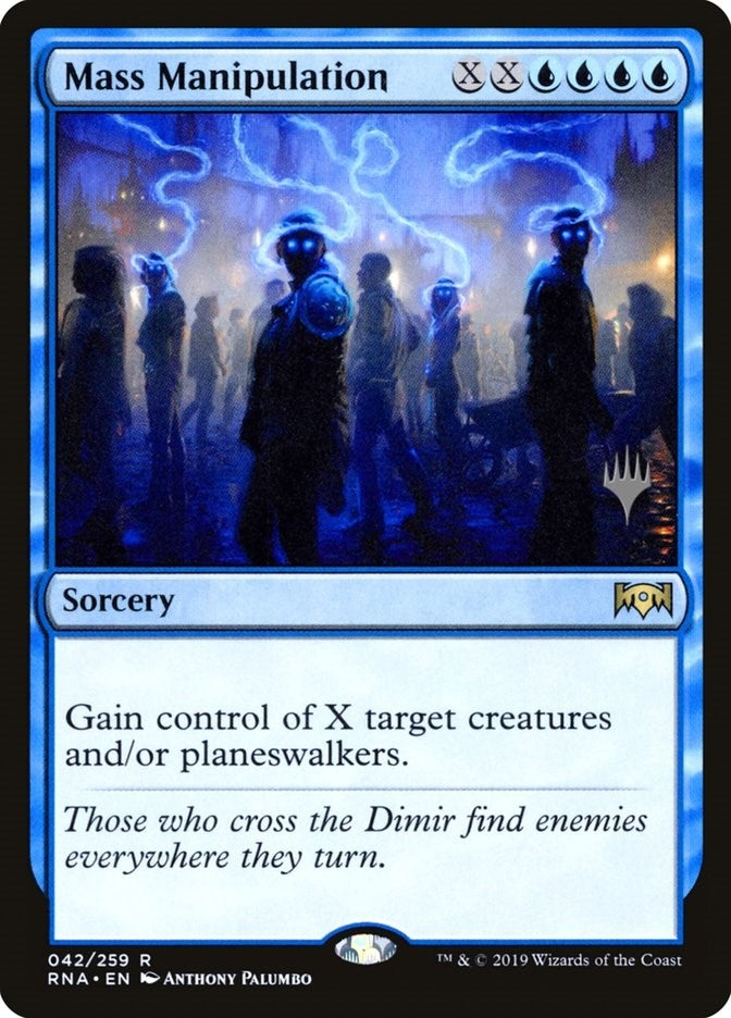 Image for Mass Manipulation (42) (Promo Pack: Theros Beyond Death) - Magic: The Gathering