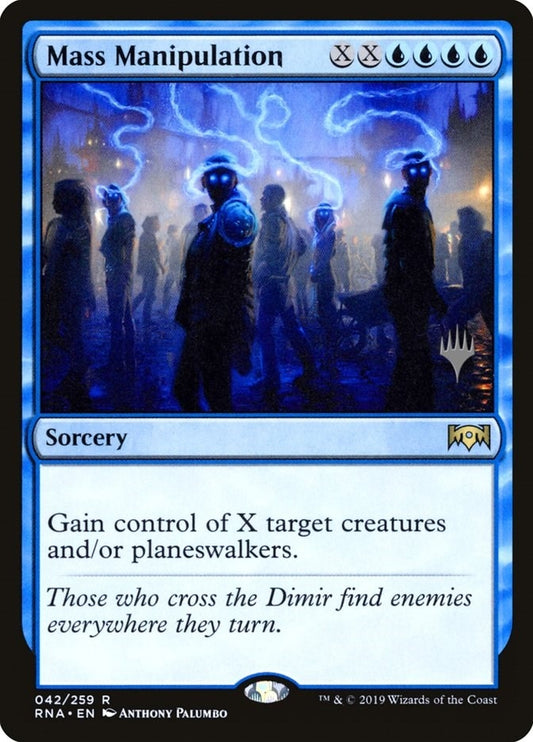 Image for Mass Manipulation (42) (Promo Pack: Theros Beyond Death) - Magic: The Gathering