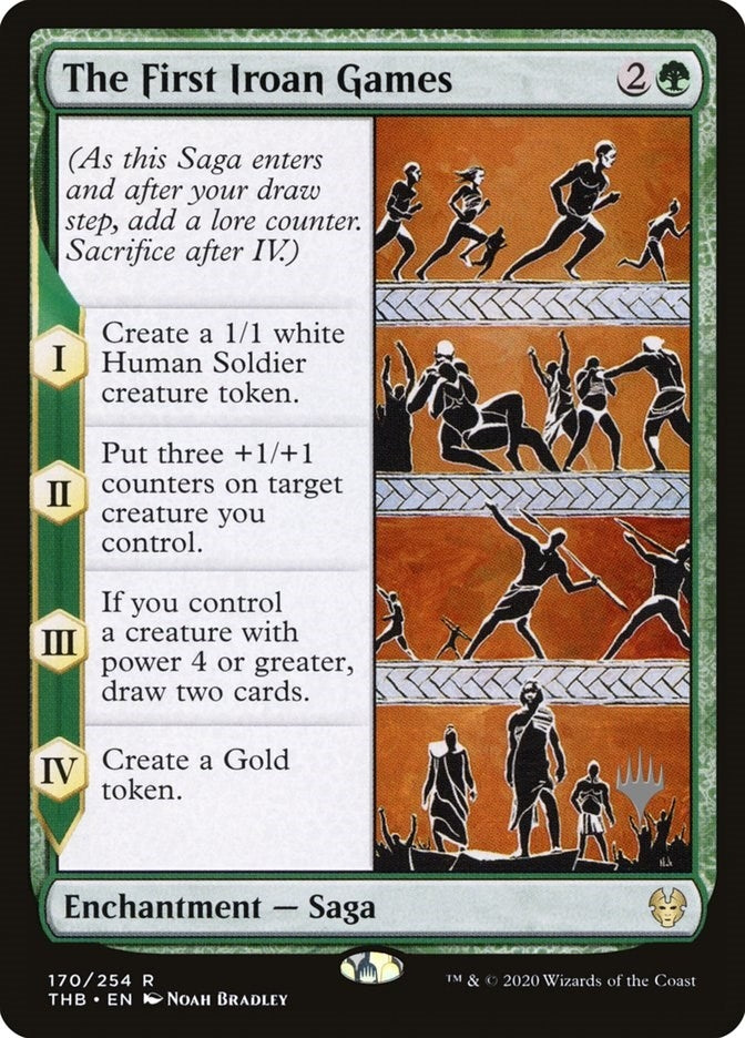 Image for The First Iroan Games (170) (Promo Pack: Theros Beyond Death) - Magic: The Gathering