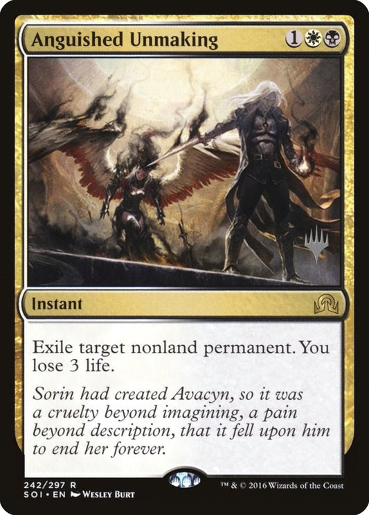 Image for Anguished Unmaking (242) (Promo Pack: Theros Beyond Death) - Magic: The Gathering