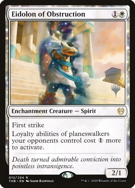 Image for Eidolon of Obstruction (12) (Promo Pack: Theros Beyond Death) - Magic: The Gathering