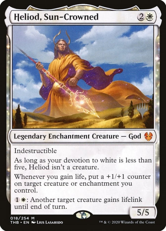 Image for Heliod, Sun-Crowned (18) (Promo Pack: Theros Beyond Death) - Magic: The Gathering