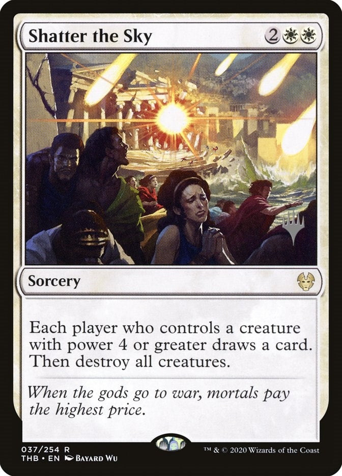 Image for Shatter the Sky (37) (Promo Pack: Theros Beyond Death) - Magic: The Gathering
