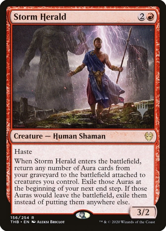Image for Storm Herald (156) (Promo Pack: Theros Beyond Death) - Magic: The Gathering