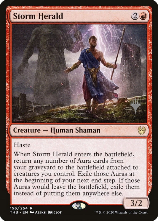Image for Storm Herald (156) (Promo Pack: Theros Beyond Death) - Magic: The Gathering