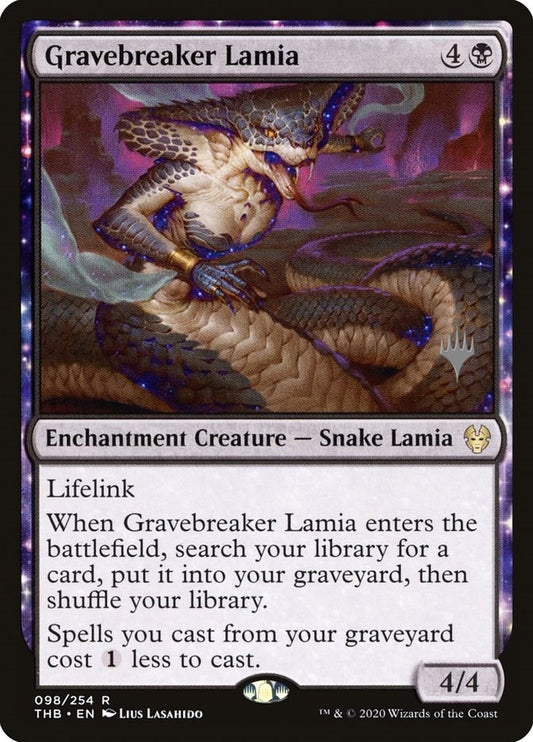 Image for Gravebreaker Lamia (98) (Promo Pack: Theros Beyond Death) - Magic: The Gathering