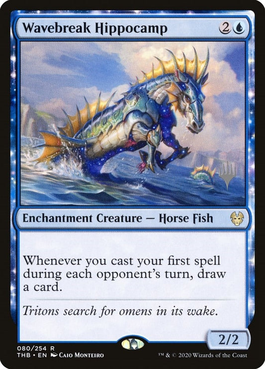 Image for Wavebreak Hippocamp (80) (Promo Pack: Theros Beyond Death) - Magic: The Gathering