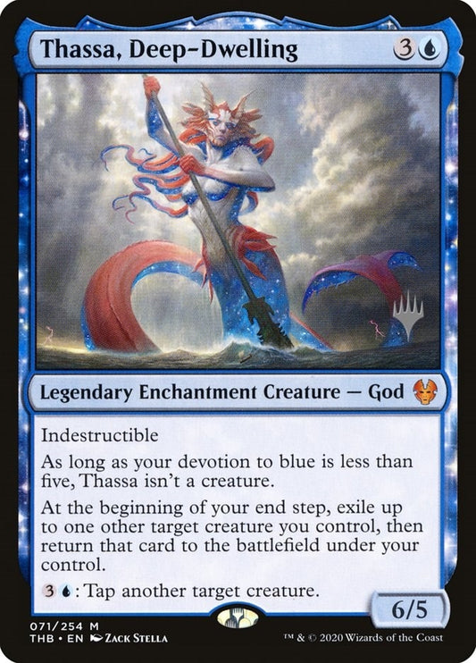 Image for Thassa, Deep-Dwelling (71) (Promo Pack: Theros Beyond Death) - Magic: The Gathering