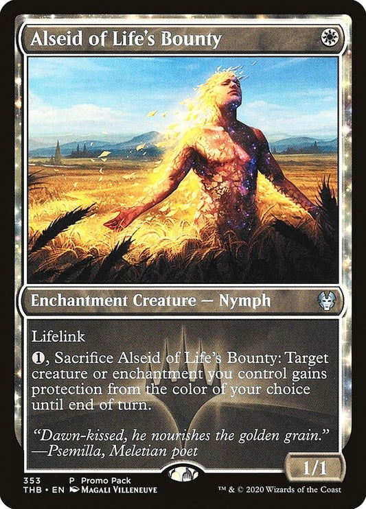 Image for Alseid of Life's Bounty (353) (Promo Pack: Theros Beyond Death) - Magic: The Gathering