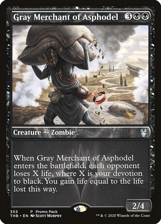 Image for Gray Merchant of Asphodel (355) (Promo Pack: Theros Beyond Death) - Magic: The Gathering