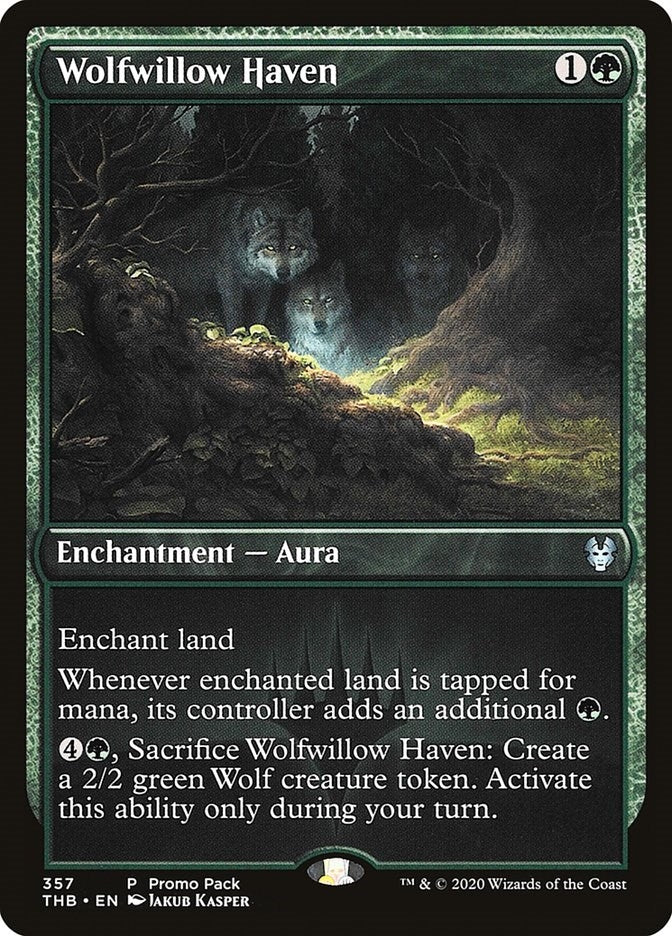 Image for Wolfwillow Haven (357) (Promo Pack: Theros Beyond Death) - Magic: The Gathering
