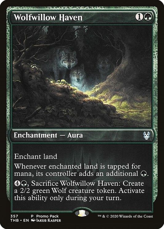 Image for Wolfwillow Haven (357) (Promo Pack: Theros Beyond Death) - Magic: The Gathering