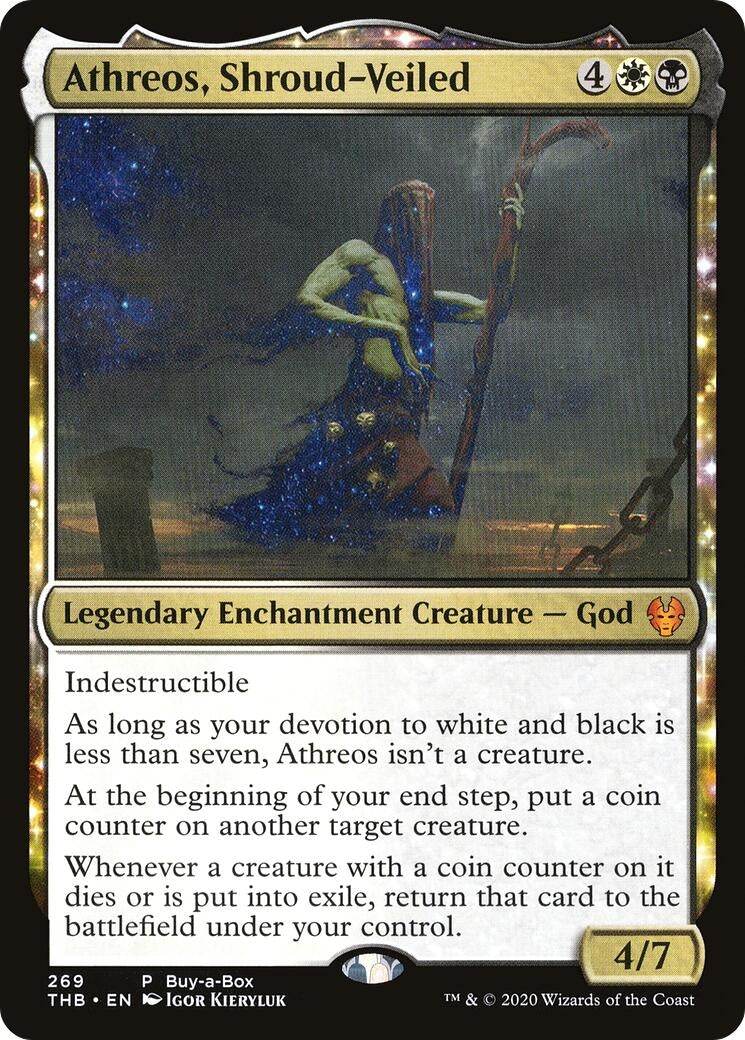 Image for Athreos, Shroud-Veiled (269) (Buy-A-Box Promos) - Magic: The Gathering