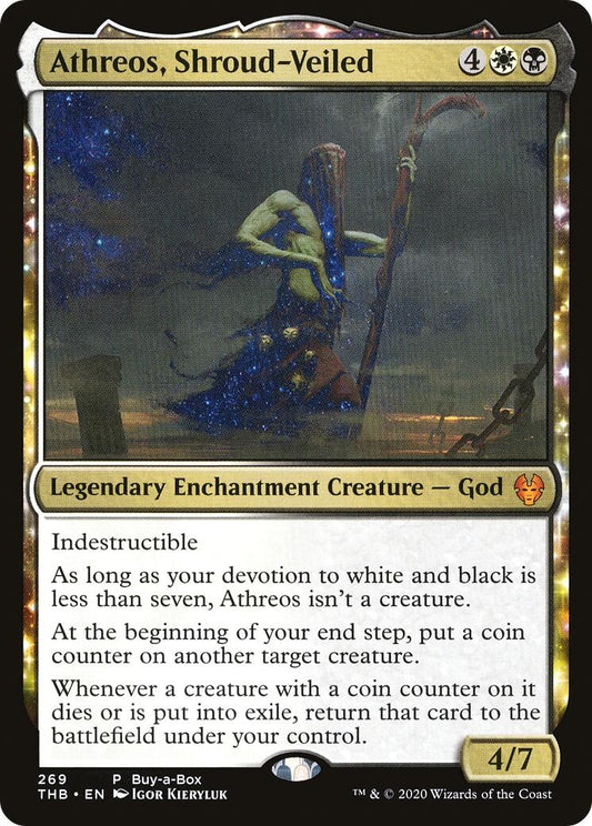 Image for Athreos, Shroud-Veiled (269) (Buy-A-Box Promos) - Magic: The Gathering
