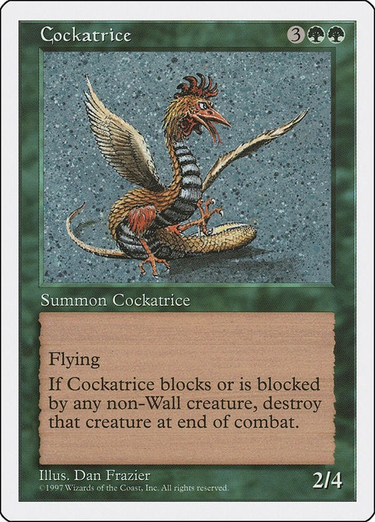 Image for Cockatrice (Fifth Edition) - Magic: The Gathering