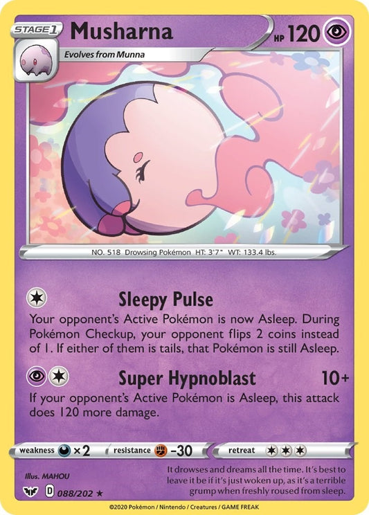 Image for Musharna (088/202) (SWSH01: Sword & Shield Base Set) - Pokemon