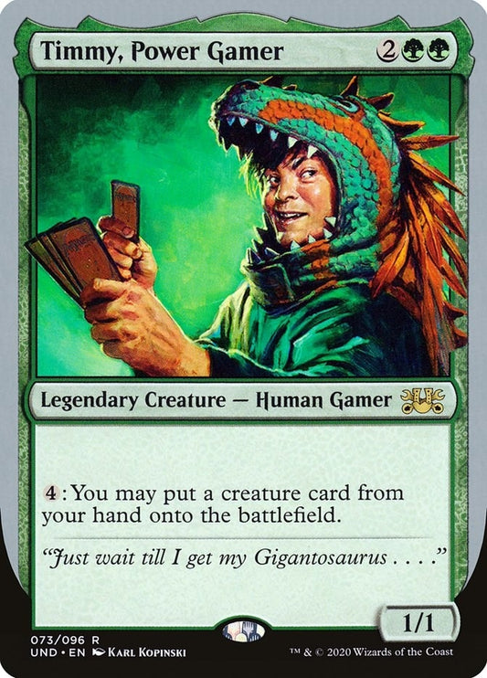 Image for Timmy, Power Gamer (73) (Unsanctioned) - Magic: The Gathering