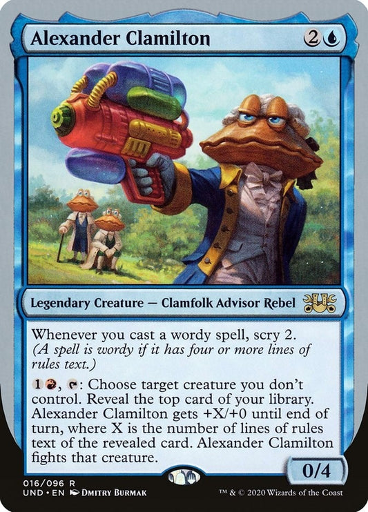 Image for Alexander Clamilton (16) (Unsanctioned) - Magic: The Gathering