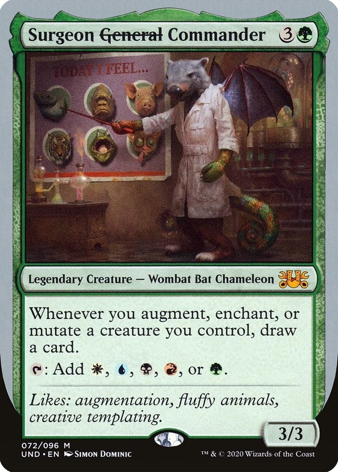 Image for Surgeon ~General~ Commander (72) (Unsanctioned) - Magic: The Gathering