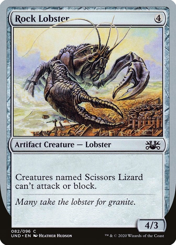 Image for Rock Lobster (82) (Unsanctioned) - Magic: The Gathering