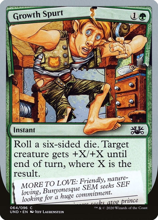 Image for Growth Spurt (64) (Unsanctioned) - Magic: The Gathering