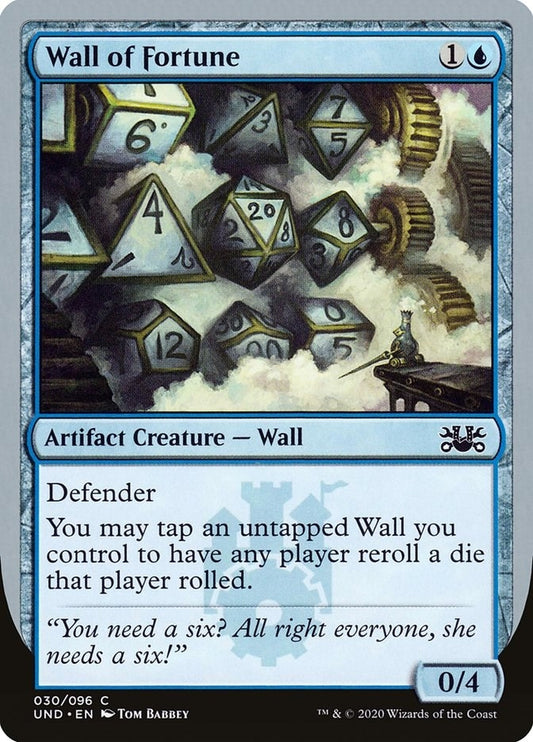 Image for Wall of Fortune (30) (Unsanctioned) - Magic: The Gathering