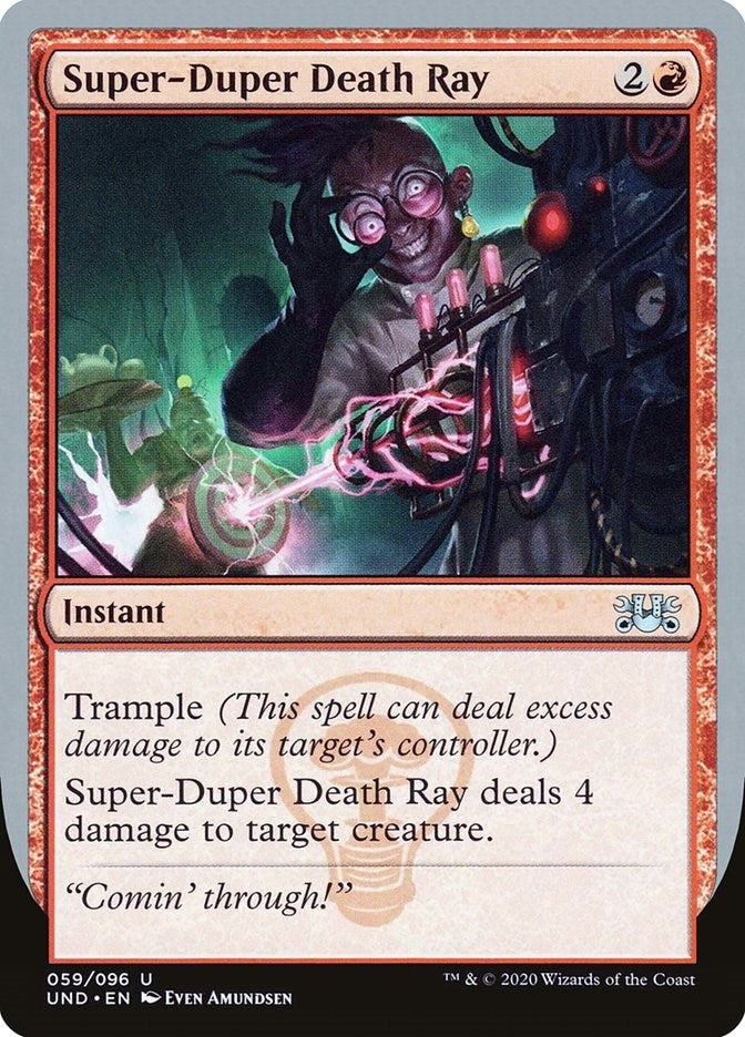 Image for Super-Duper Death Ray (59) (Unsanctioned) - Magic: The Gathering