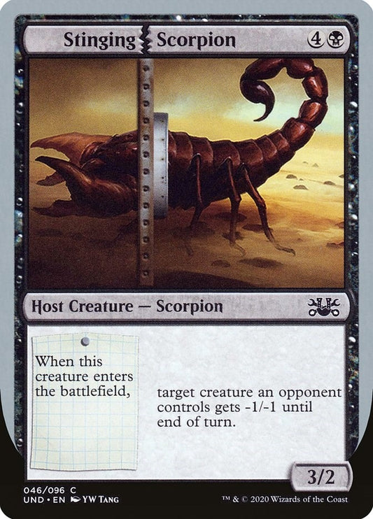 Image for Stinging Scorpion (46) (Unsanctioned) - Magic: The Gathering